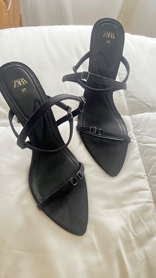Sandalias Zara negras - talla 39