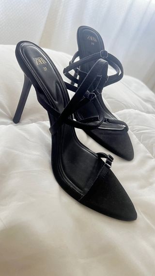 Sandalias Zara negras - talla 39