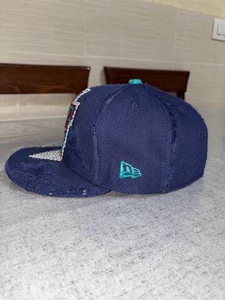 Cappello New Era ricamato - blu