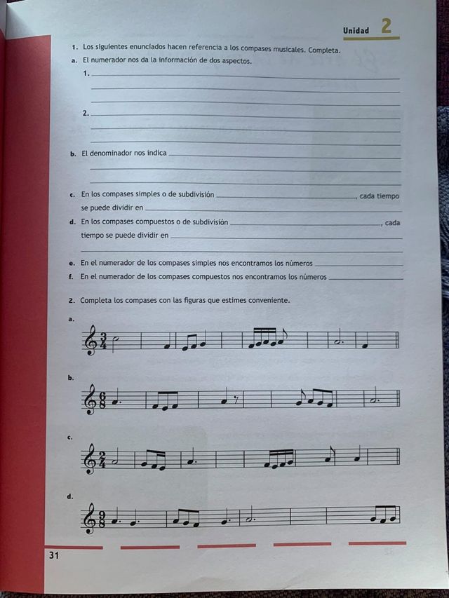 Un Mundo De Sonidos D Cuaderno