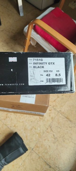Stivali moto TCX Infinity GTX Goretex Tg 42