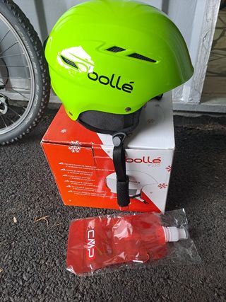 Casco esquí Bolle Kids verde lima