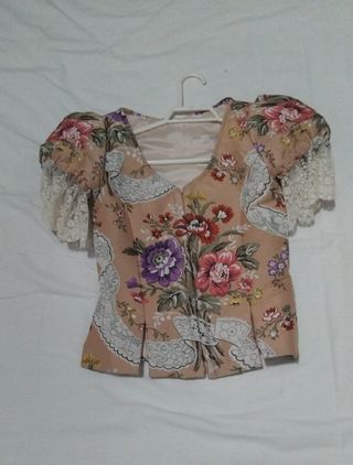 Traje Fallera niña - color salmón 