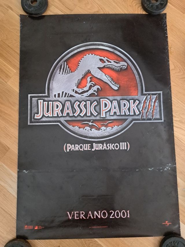 Póster Jurassic Park III - Verano 2001
