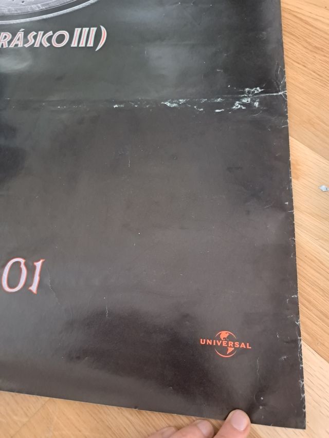 Póster Jurassic Park III - Verano 2001