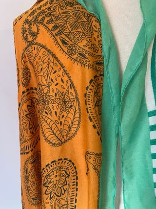 Pashmina - Tejido natural multicolor