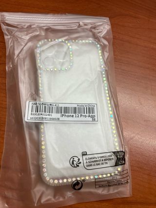 Funda iPhone 12 Pro-App con brillantes
