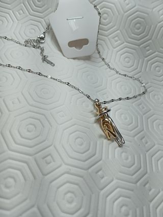 Collana innamorati oro argento