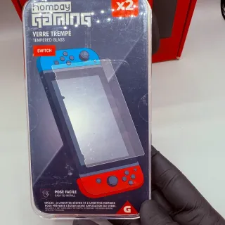 Nintendo Switch OLED + Pellicole