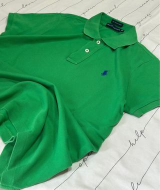Polo Ralph Lauren verde, talla M