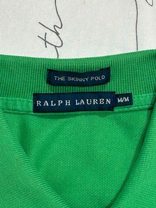 Polo Ralph Lauren verde, talla M
