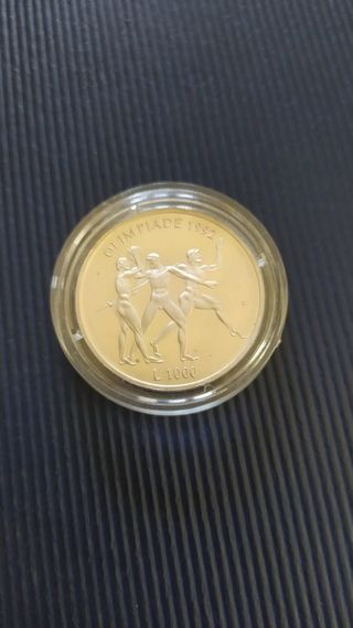 "XXV OLIMPIADE 1992" dittico argento PROOF -S.M.