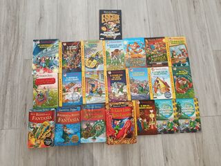 Pack de 22 libros de Gerónimo Stilton.