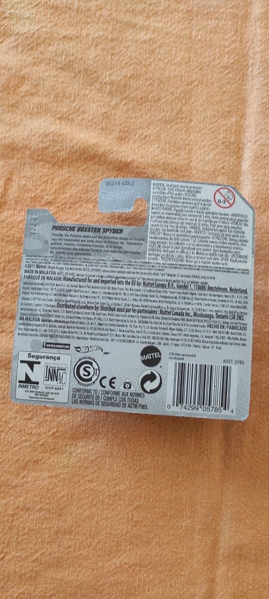 HotWheels Porsche Boxster Spyder