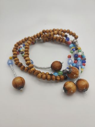 Collana Juzu: Legno & Pietre