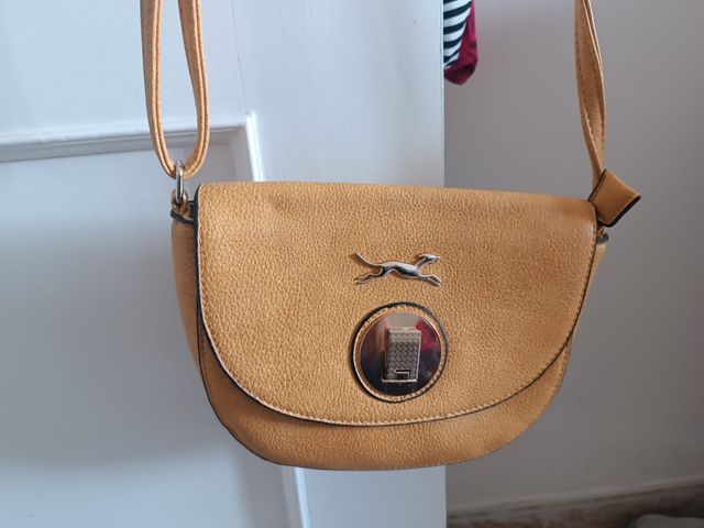 Bolso bandolera mostaza