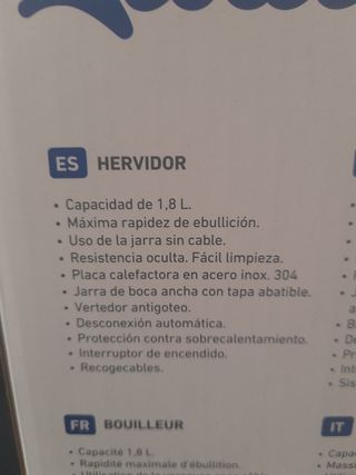 Hervidor Jata JEHA1040 - 1.8L