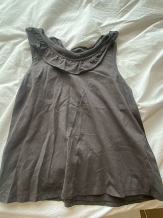 Blusa Mango Gris - Talla S