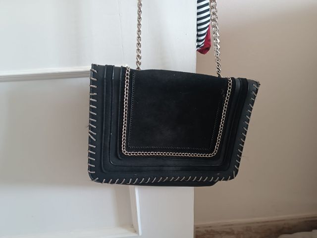 Bolso negro fiesta- cadena