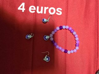 Pulseras,pendiente,tobilleras y anillos