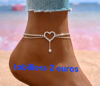 Pulseras,pendiente,tobilleras y anillos