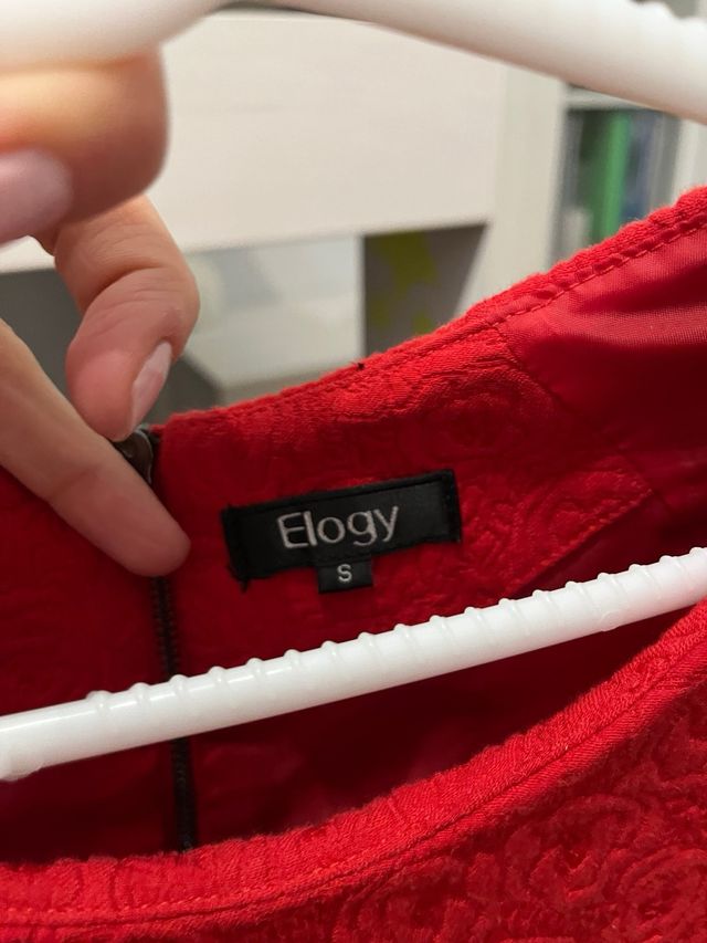 Vestido Elody rojo talla S