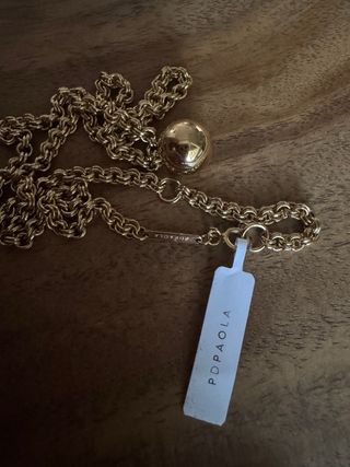 PDPAOLA - Collar y pendientes dorados