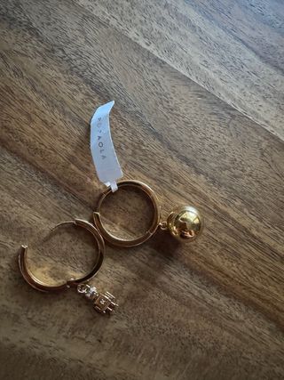 PDPAOLA - Collar y pendientes dorados