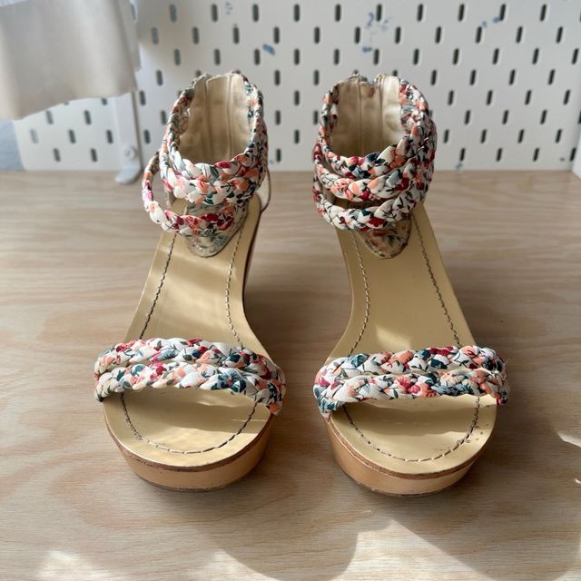 Sandalias cuña Marypaz florales