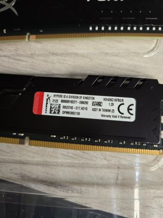 HyperX Fury RAM 16GB (2x8GB) DDR4