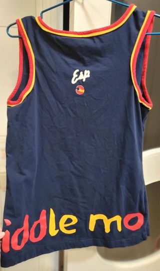 Camiseta de padel Middle Moon sin mangas Talla XL