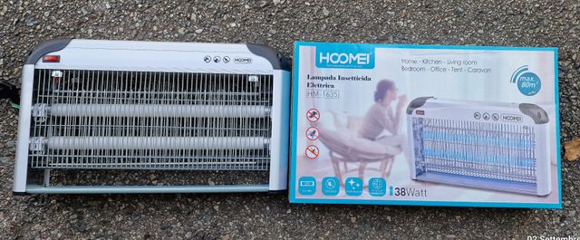 Lámpara repelente de mosquitos, moscas con luz ele