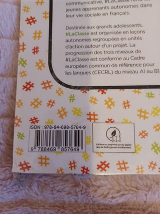 La classe niveau B1 élève - Anaya