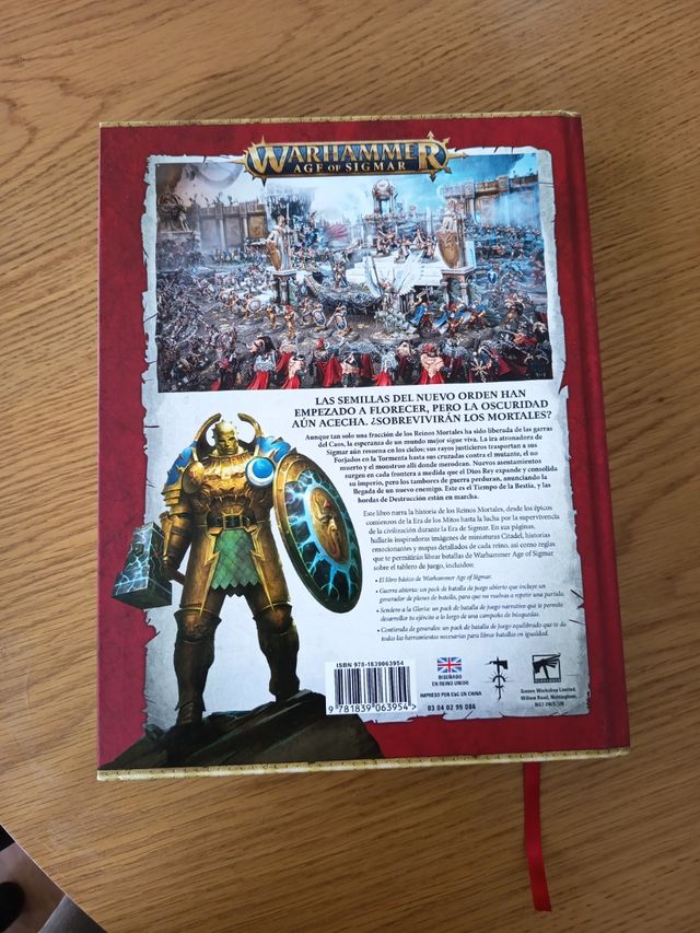 Libro básico Warhammer AoS tercera edicion