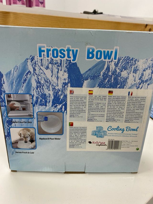 Ciotola rinfrescante per animali domestici