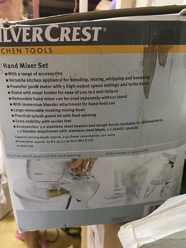 Set batidora Silvercrest 10 piezas