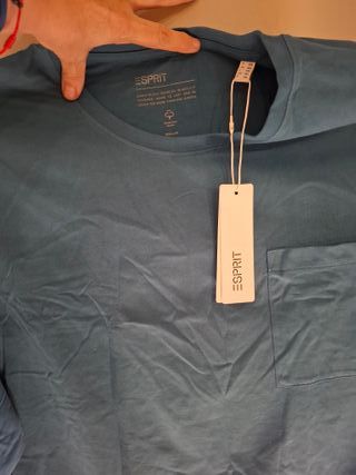Camiseta ESPRIT 4XL - Azul