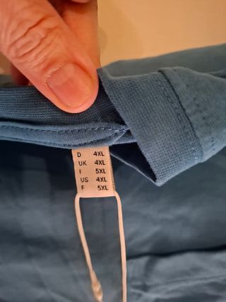 Camiseta ESPRIT 4XL - Azul