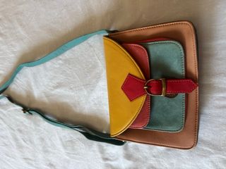 Bolso bandolera multicolor