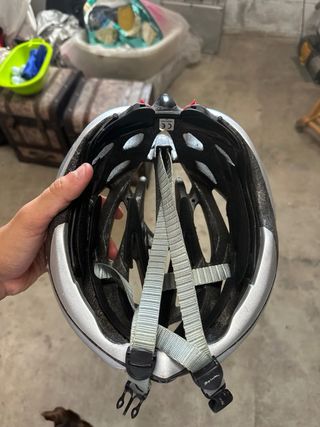 Casco bici Spink - Negro/Plata