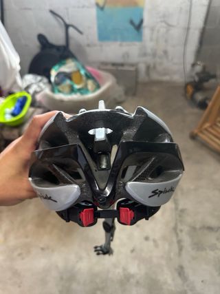 Casco bici Spink - Negro/Plata
