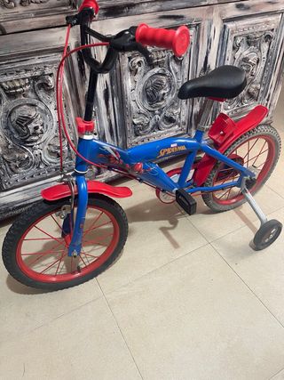 Bicicleta Spiderman niño 12”
