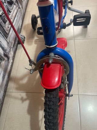 Bicicleta Spiderman niño 12”
