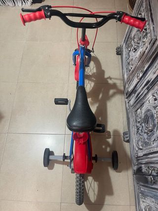 Bicicleta Spiderman niño 12”
