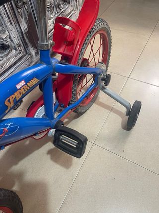 Bicicleta Spiderman niño 12”
