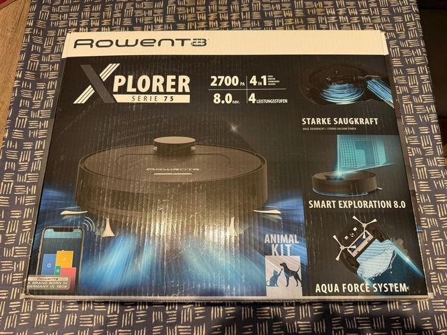Rowenta Xplorer Serie 75 Robot Aspirador