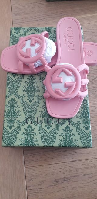 Sandalias Gucci - Rosa