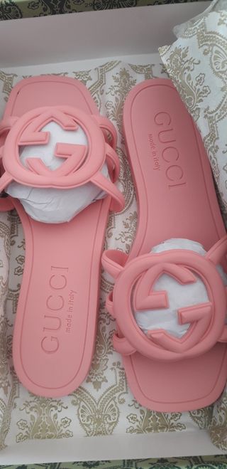 Sandalias Gucci - Rosa