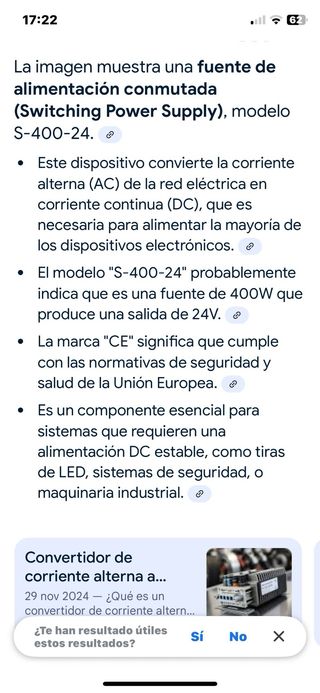 Fuente alimentación DC 12V 30A