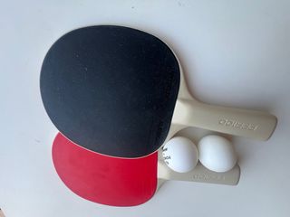 2 Palas Ping Pong + 2 Pelotas